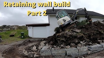 Building a retaining wall (Part2)