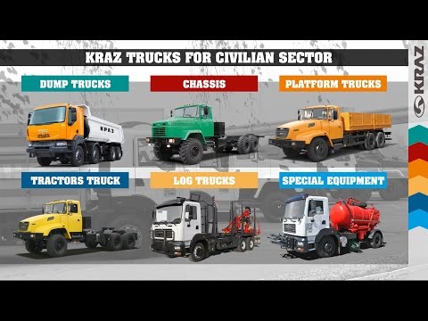 KrAZ civil vehicles