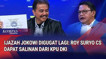 [FULL] Roy Suryo soal Salinan Ijazah Jokowi, Bukti Baru Perkuat Tudingan?