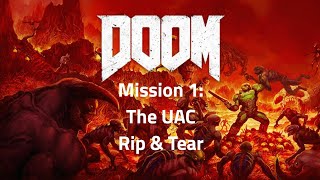 DOOM The UAC Walkthrough/Secrets Guide | Mission 1: Rip & Tear