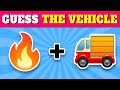 Guess the vehicle by emoji    emoji quiz