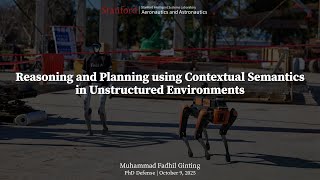 Reasoning and planning using contextual semantics in unstructured environments
