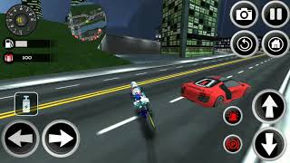Police Motorbike 3D 2018 Simulator - MotorBike Games For Kids screenshot 4