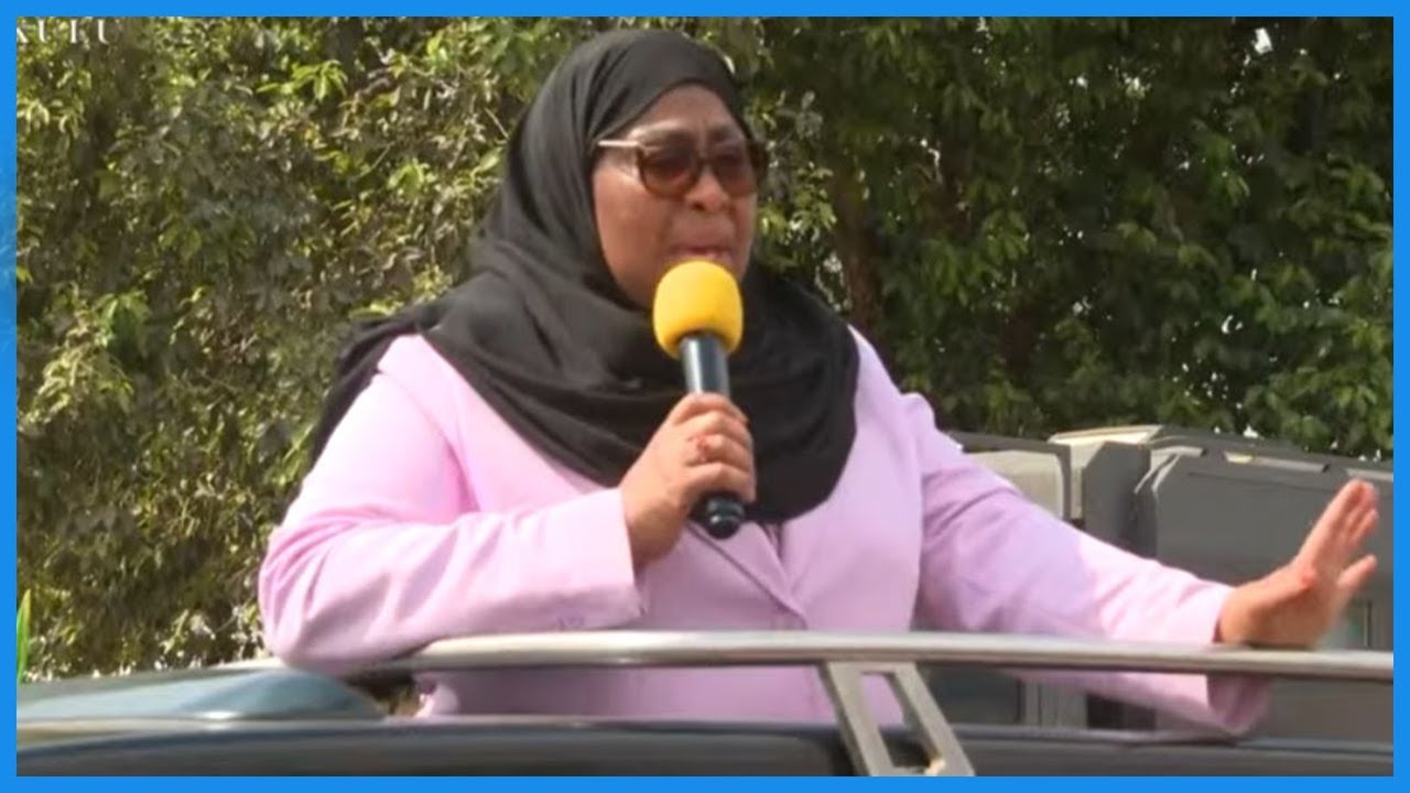 🔴#LIVE: RAIS SAMIA AKIWASALIMIA WANANCHI WA SOMANGA NJIANI AKIELEKEA DAR