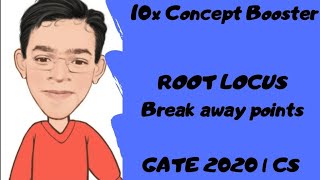 Break away points  |  Root Locus | GATE 2020 ECE | CONTROL SYSTEM Guide