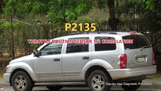 P2135 Dodge Durango - Throttle Position Sensor 1/2 Correlation | Step-by-Step Diagnosis