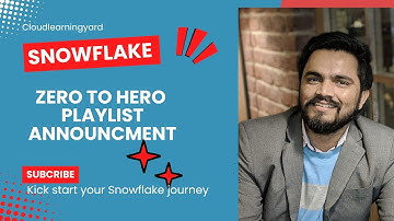 #1-Snowflake Tutorial Announcement || Snowflake Developer Roadmap