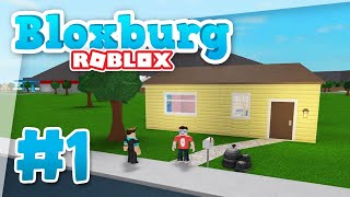 BYGGER MIT HUS I BLOXBRUG!#1