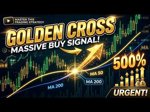 Golden Cross Strategy - MA50 x MA200 Crossover (Python Code) | algotrading 101 | MACD indicator