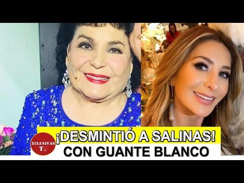 Video: Carmen Salinas Is Criticized For Taking A Photo With Irina Baeva And Gabriel Soto