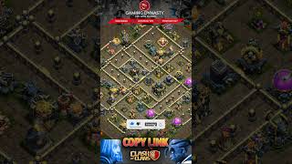 ONLY 1 STAR TH17 CWL BASE + WAR BASE LINK🥶| TH17 NEW WAR BASE | CLASH OF CLANS TH17 BASE LINK🤯