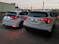 Honda HRV 導光尾燈LED taillights 跑馬流水 RU1 4 Vezel〜LEDライトガイドテールライト