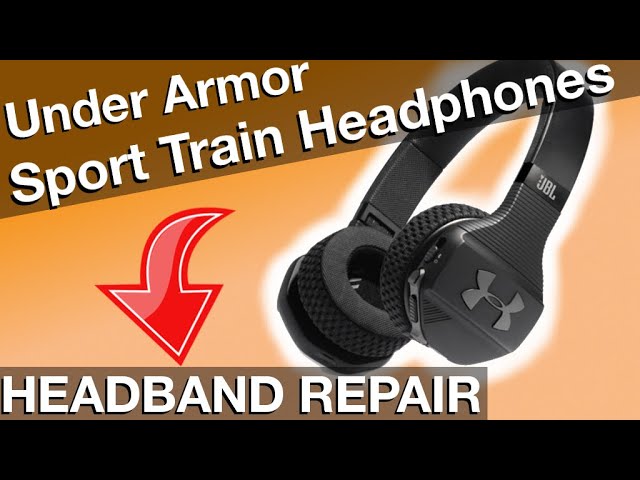 Geldschieter elke dag hemel Ear Pad Raplcement for Under Armor Sport Train Headphones (How to) - YouTube