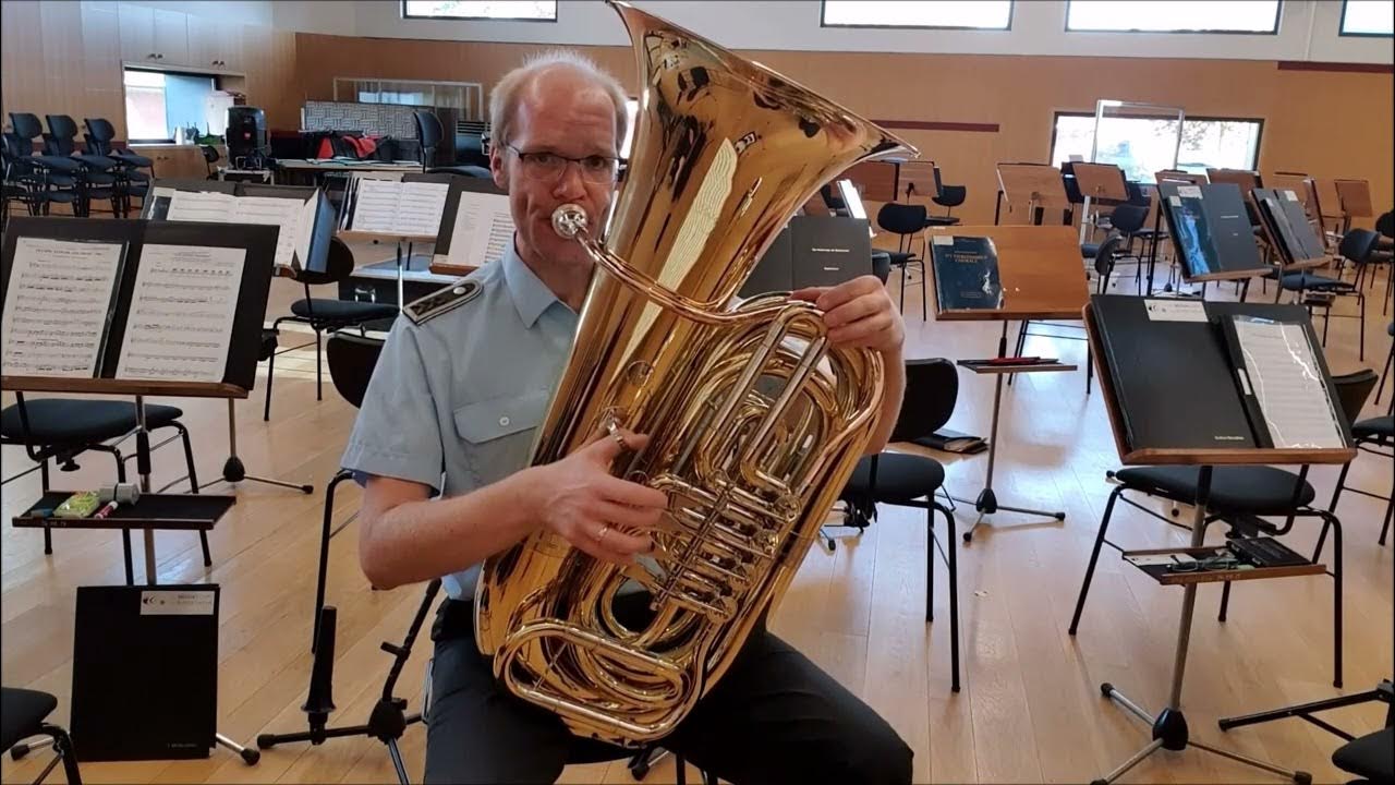 New Josef Lidl BBbTubaModel MoldauSoundcheck and Test, Kaisertuba
