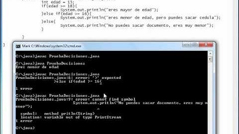 Estructuras de decisión en Java