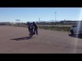 Run stunt bike