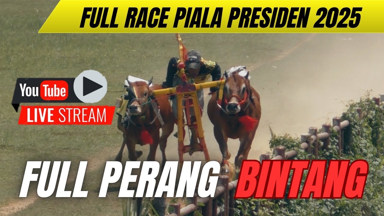 FULL BABAK - Lomba Karapan Sapi PIALA PRESIDEN 2025