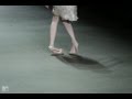 Model trips twice during Dennis Diem Fall/Winter 2013 fashion show