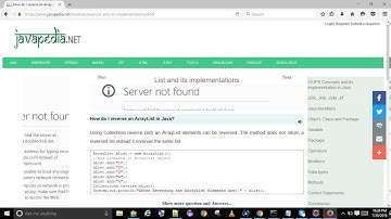 How do I reverse an ArrayList in Java? | javapedia.net