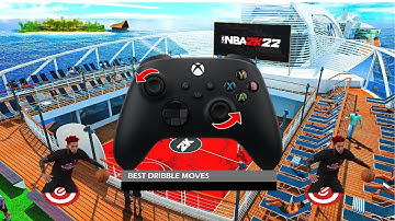BEST DRIBBLE MOVES + DRIBBLE TUTORIAL ON NBA2K22! HOW TO DRIBBLE ON CURRENT GEN NBA2K22!!!!!!!