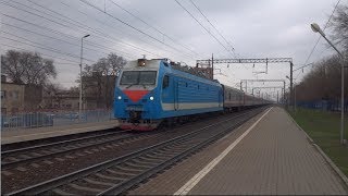 Эп1М-640 С Поездом №140 Барнаул — Адлер.