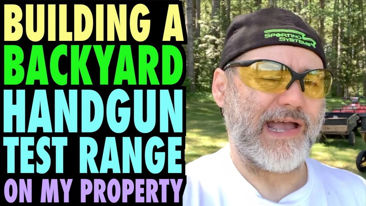 Строится ли у вас во дворе испытательный полигон для стрельбы из пистолета?