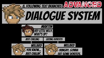 8. Following Dialogue Branches: Advanced Dialogue System