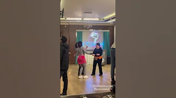 اسعاد يونس وميمي جمال ودينا الشربيني من كواليس مسلسل كامل العدد 
