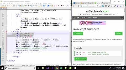 Math and JavaScript: Decimal vs. Binary: Why 0.1 + 0.2 does not equal 0.3 (and how to fix it)
