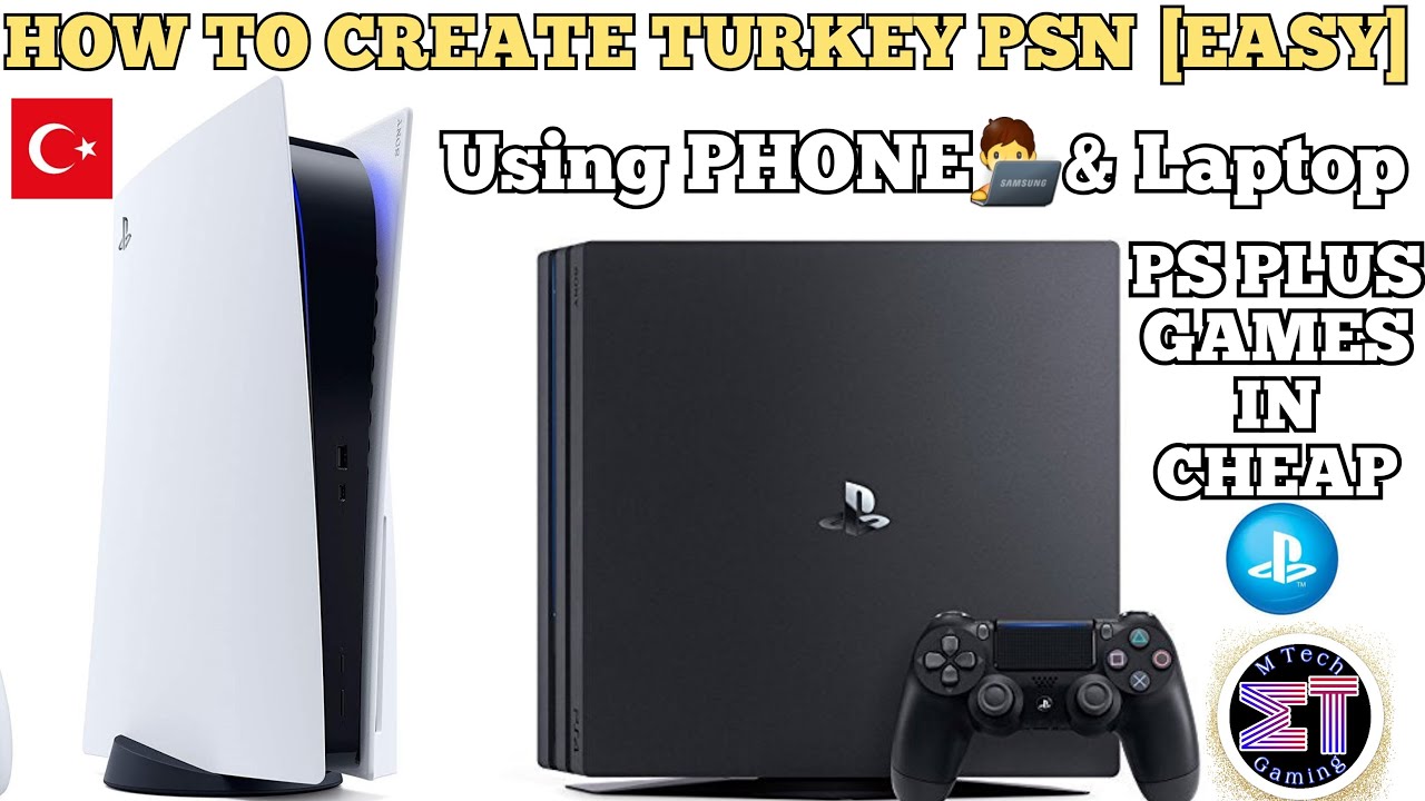 HOW TO CREATE PSN ACCOUNT🤩TURKEY PSN💸ANY COUNTRY PSN ACCOUNT