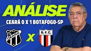 ANÁLISE CEARÁ 0 X 1 BOTAFOGO-SP | SÉRIE B 2026 | WILTON BEZERRA