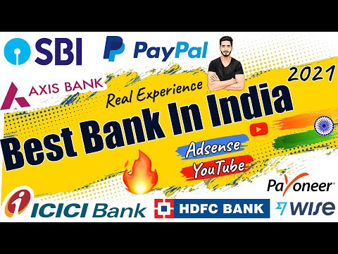 Best Bank For Adsense Payment in India (2021) ? || Best For YouTube u0026 International Transactions