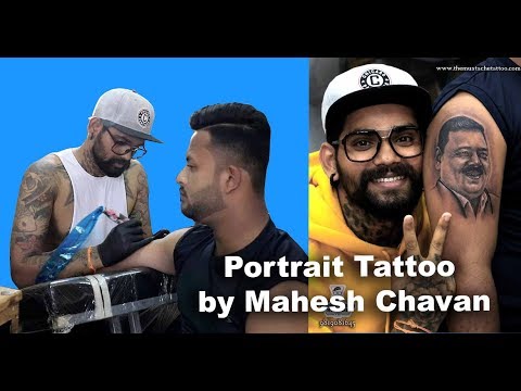 portrait-tattoo-|-day-routine-|-mahesh-chavan