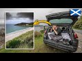 Landscape Photographer SLEEPS in his CAR to tour Scotland!