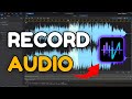 How To Record Audio In AudioDirector 2025