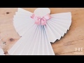 DIY - Anjinho de papel para batizado | Gastando pouco