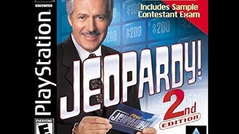 PlayStation Jeopardy! 2nd Edition 7th Run Game #3