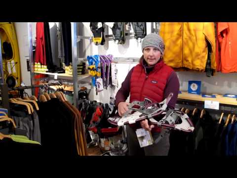 Bob Webster learning about Snow Shoes from Clear W...