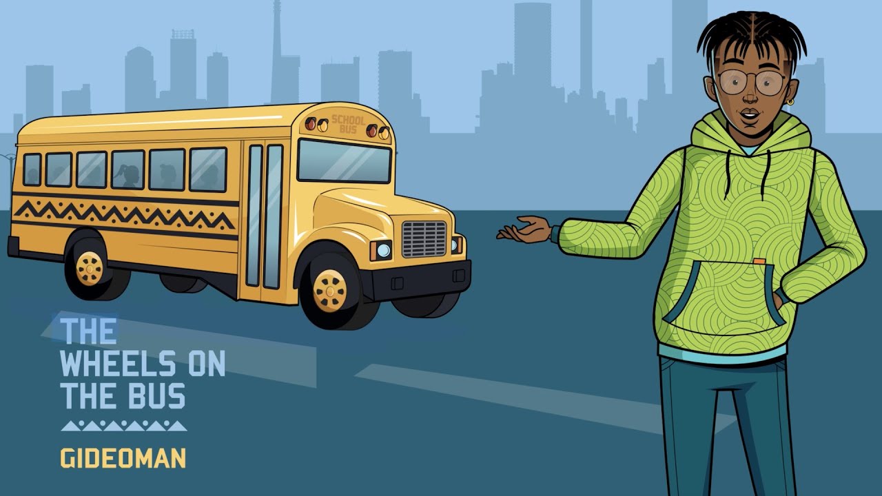 GideoMan - The Wheels on the Bus (Official Lyric Video)