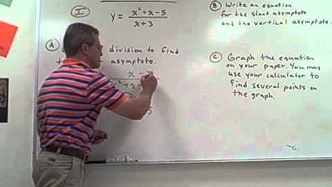 Long Division to find oblique (slant) asymptote.AVI