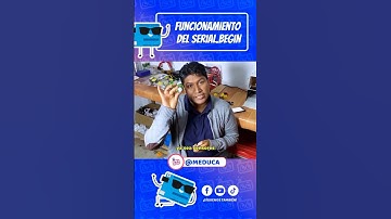 Conoce el funcionamiento del #serialbegin del #arduino en #programación 👀 #educacion #youtubeshorts