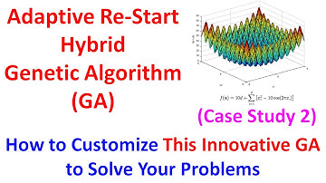 Adaptive ReStart Hybrid Genetic Algorithm (Test the Performance in Case Study 2)