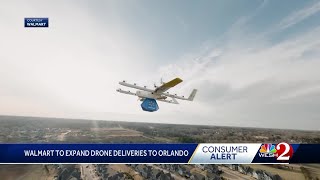 Walmart to expand drone deliveries to Orlando
