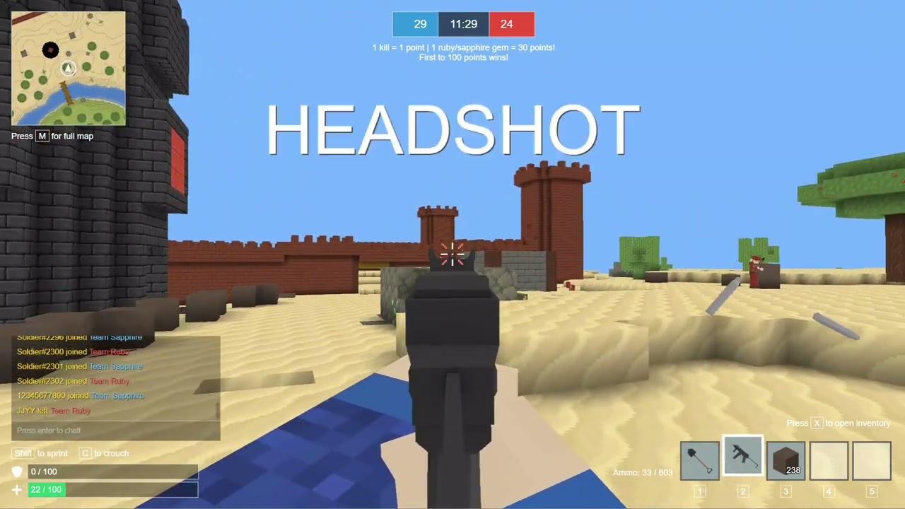 Voxiom io Build, Craft, Shoot tập 42-voxiom-CTG - YouTube
