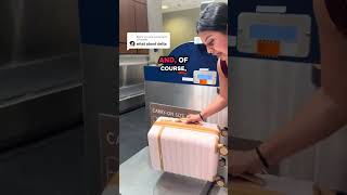 Delta isn’t as strict with the backpack like other companies, but it still always passes as long as