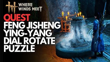 Feng Jisheng Ying-Yang Dial Rotate Puzzle - Where Winds Meet