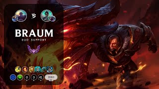 Braum Support vs Karma - EUW Master Patch 14.5