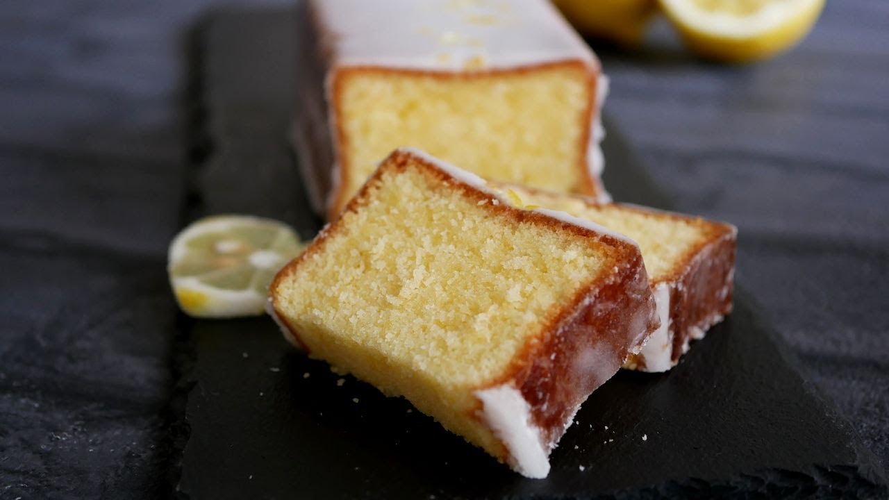 ほんと絶品!ウィークエンドシトロン | Lemon Butter Cake with Lemon glaze