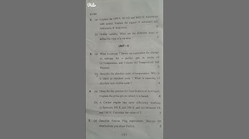 Bsc NM 3rd semester computer programming thermodynamics question paper December 2022 IGU merrpur