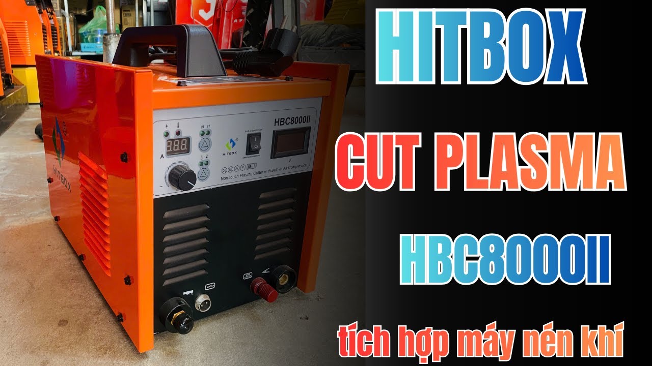 Máy cắt plasma Hitbox HBC8000II | Máy cut plasma giá rẻ